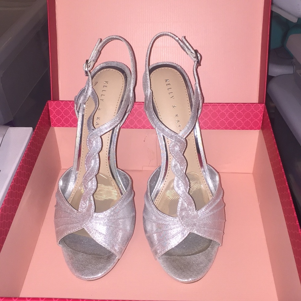 Kelly & Kate Ardeen Silver Heels